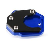 Puesto de estacionamiento Extensor Pata Cabra Motocicleta Almohadilla Soporte Lateral para Honda CBR650R CB300R CB500R CBR650F CBR600RR CB150R(BLU)