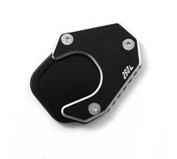 Puesto de estacionamiento Extensor Pata Cabra Motocicleta Almohadilla Soporte Lateral para Honda CRF250L CRF 250 para Rally CRF250 2017-2021(Nero)