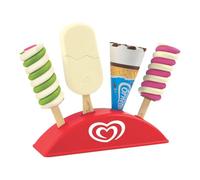 Puesto de Helados de Juguete Oficial de Frigo Casdon | Conjunto de Helados de Juguete para Juegos de simulación Adecuado a Partir de los Dos años | con Cuatro Helados Oficiales de Frigo