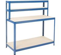 Puesto de trabajo con 4 niveles con 4 niveles