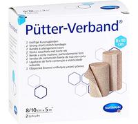 PÜTTER Vendaje 8/10 cmx5 m 2 unidades