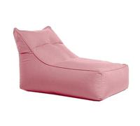 Puf Asiento Puf Asiento Sofá Perezoso Silla Sola Pausa Para El Almuerzo Reclinable Perezoso Bolsa De Frijol Dormitorio Sofá De Tela Casual Silla Trasera Sin Forro 70X30X30Cm Rosa (Sin Relleno)