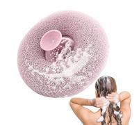 Puf Bachio Dry Quast Dry | Rich Shoaming Shower Puff | Esponja de baño exfoliante | Exfoliante corporal con puntos de masaje | Masaje Loofah para bajo del cuerpo, Panto Corporal Loofah Scrubber