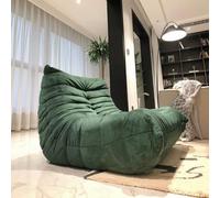 Puf de ante suave con soporte para la espalda, espuma viscoelástica para dormitorio, rincón de lectura, dormitorio, sala de estar