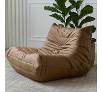 Puf de ante suave con soporte para la espalda, espuma viscoelástica para dormitorio, rincón de lectura, dormitorio, sala de estar
