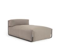 Puf modular cuadrado para sofá de exterior