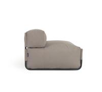 Puf modular cuadrado para sofá, verde, 101 x 101 cm