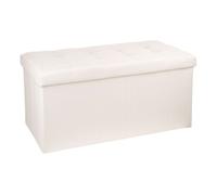 Atmosphera – Puf plegable 'Lysandre' doble beige