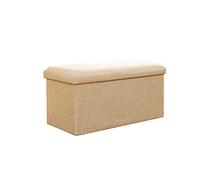 Puf rectangular suave y moderno de 25 x 25 x 25 cm, versátil reposapiés otomano y taburete de almacenamiento, elegante decoración del hogar, sofá bajo, muebles elegantes para sala de estar