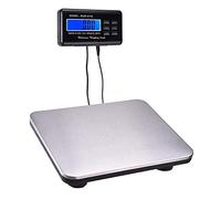 PUFAHAU Básculas Postales para Envío De Paquetes, Báscula De Envío De 300 Kg, Báscula Postal Digital, Plataforma Portátil Resistente, Báscula Industrial De Piso LCD, PE