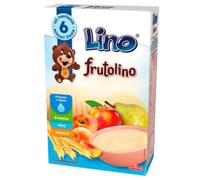 Pufai Lino Frutolino papilla para bebé Muesli cereales 200 gramos caja