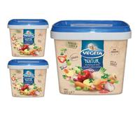 Pufai Podravka Vegeta Naturaleza Lata, mezcla de condimentos vegetales, mezcla universal con verduras, 800 gramos x 3 unidades