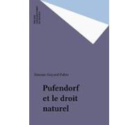 Pufendorf Et Le Droit Naturel (ebook)