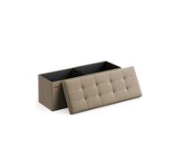 Puff Almacenaje 110 cm Gris Oscuro