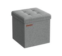 Puff Almacenaje 30 cm Gris Claro