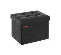 Puff Almacenaje Negro Tinta