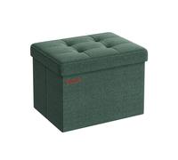 Puff Almacenaje Plegable 31 x 41 cm Verde Bosque