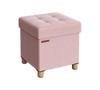 Puff Almancenaje 38 x 38 x 40 cm Rosa Caramelo