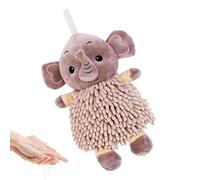 Puff Ball Towels, Quick Dry Elephant Puff, Decorative Hand Cloth, Hangable Soft Wash Towel, Fun Absorbent Design for Bathroom SPA Gym Nursery Poolside Beach Holiday Birthday Kids Adults Boys Girls