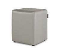 HAPPERS Puff Cubo Salón o Interior Pack 2 Gris Claro