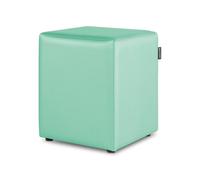 Puff cubo polipiel menta pack 2 unidades happers