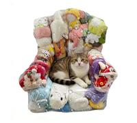 Puff de Almacenamiento para Animales de Peluche Organizador Transparente