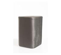 Puff laty terciopelo - gris