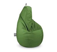 HAPPERS Puff Pera Naylim Mate Verde XXL para exterior e interior