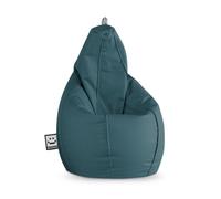 Puff Pera Polipiel Glaciar HAPPERS - Cómodo, ligero y resistente. Make it Happers®
