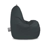 HAPPERS Puff Butaca XXL para Salón o Dormitorio Gris