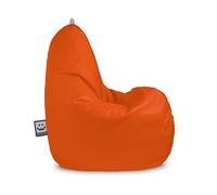 HAPPERS Puff Butaca XXL para Salón o Dormitorio Naranja