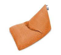 Puff pirámide naylim mate para exterior naranja xl happers