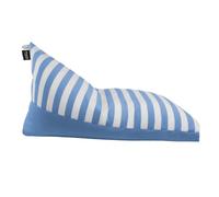Puff pirámide toldotex azul cielo para exterior o interior xxl happers
