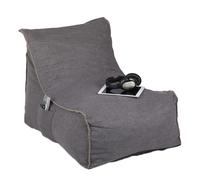 Puff puf con respaldo sillón blando asiento flexible 2 bolsillos 9 kg 90 cm