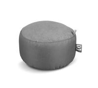 HAPPERS Puff con Relleno Incluido Tex Redondo Gris