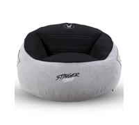 Puff woxter stinger gaming/ con relleno/ gris y negro