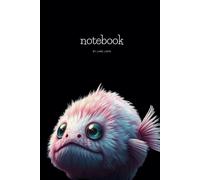 Pufferfish Design Notebook by Lane Loen: Plane Journal Perfect for Writing, Sketching and Drawing (Plus Pufferfish Coloring Page)