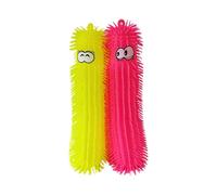 Pufferfish Worm Glowing Squeeze Toy Colored Caterpillar Pufferfish Ball Sensory Irritability and Str