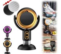 Puffhide Cleaner, Puffhide for Smoke Ventilador, Limpiador de humo para fumar en interiores, Puffhide real, ventilador de limpieza de ahumado, ventilador de humo para fumar en interiores (negro