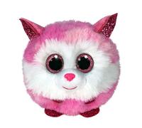 Ty UK Ltd- Princess Pink Husky Puffies Peluche, Multicolor (42522)
