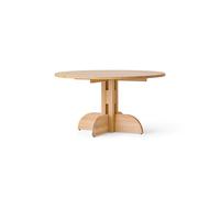 Puffin Mesa de Comedor Ø140 Roble Natural Macizo