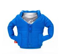 Puffin - The Puffy Beverage Jacket, enfriador de latas aislado, azul universitario