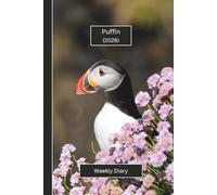 Puffin Weekly Diary 2026: A gorgeous Week View Planner (spread across 2 pages). It's an ideally sized (6"x9") bird themed journal in a large print ... pages. Great gift for friends and family.