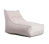 Puffs Pera Puffs Pera Sofá Perezoso Silla Sola Pausa Para El Almuerzo Reclinable Perezoso Bolsa De Frijoles Dormitorio Sofá De Tela Casual Silla Trasera Sin Forro 90X70X70Cm Almond(Sin Relleno)