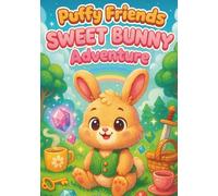Puffy Friends - Sweet Bunny Adventure: Cute Bunny Coloring Book for Kids Ages 4-8 - 100 Adorable Scenes with Puffy-Style Bunnies | Black Back Pages to ... Animal Coloring Books for Kids Ages 2-6)