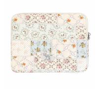 Puffy Laptop Sleeve, Cotton Stylish Quilted Laptop Sleeve Shockproof Sweet