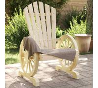 PuFGDR - Sillas Adirondack madera de árbol macizo (lote de 4 unidades) | Asiento ergonómico, respaldo inclinado, apoyabrazos carro, uso jardín terraza balcón, 110 kg por asiento