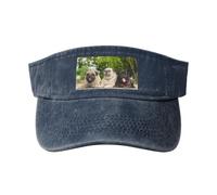 Pug Amistad Bokeh Perros Mascotas Amigos Pug, Sombreros Deportivos con Visera, Gorra de béisbol Superior vacía, Gorra con Visera de protección Solar