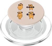 Pug Arm Workout PopSockets PopGrip para MagSafe