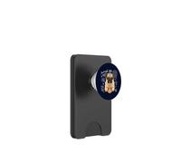 Pug Bebiendo Café Helado Divertido Perro Meme Lindo Amantes del Café PopSockets PopWallet para MagSafe
